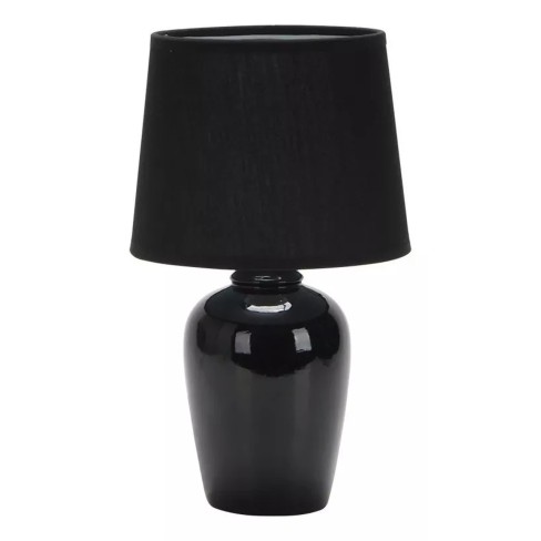 ABAJUR TASCHIBRA CERAMICA E-27 PRETO POTTERY 32
