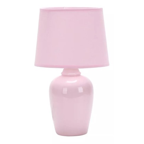 ABAJUR TASCHIBRA CERAMICA E-27 ROSA   POTTERY 32