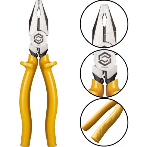 ALICATE ELETRICISTA 8 AMARELO SATA