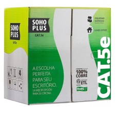 CABO UTP FURUKAWA SOHOP. 24 X 4 CAT 5E AZUL C/ 305 METROS