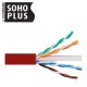 CABO UTP FURUKAWA SOHOP. 24 X 4 CAT6 VERMELHO CMX C/305 METROS CABO UTP FURUKAWA SOHOP. 24 X 4 CAT6 VERMELHO CMX C/305 METROS