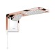 CHUVEIRO LORENZETTI ACQUA duo ULTRA branco/rosegold 7800w 220v