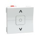 INTERRUPTOR ORION PERSIANA 2MOD 6A BRANCO S70010804