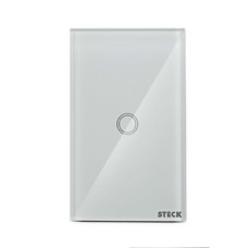 Interruptor Digital Smarteck 1 Posto Touch Branco