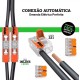 Kit 60 Peças Conectores Emenda De Fios Inline 221-2411 Wago Kit 60 Peças Conectores Emenda De Fios Inline 221-2411 Wago