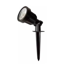 Luminária para jardim tipo espeto LED verde 5w Taschibra