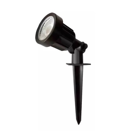 Luminária para jardim tipo espeto LED verde 5w Taschibra