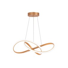 PENDENTE TASCHIBRA LED CAPRI 3000K 36W OURO