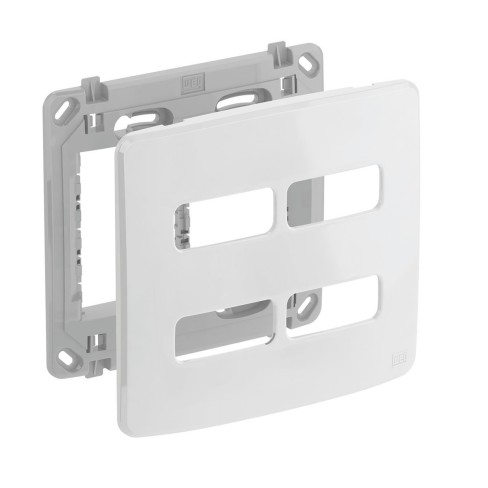 PLACA COMPOSE 4X4 4 POS. C/SUP. MOD. BR 13295562