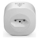 Plugue Tomada Wi-fi Inteligente 10a Bivolt - Smarteck SMCT1US1 Plugue Tomada Wi-fi Inteligente 10a Bivolt - Smarteck SMCT1US1