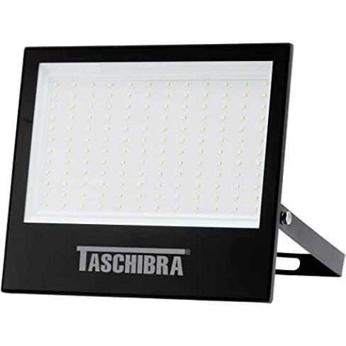 REFLETOR TASCHIBRA 200W LED PRETO 6500K