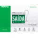SINALIZACAO SAIDA LED INTELBRAS S/F 26X19 PSA 125 SINALIZACAO SAIDA LED INTELBRAS S/F 26X19 PSA 125