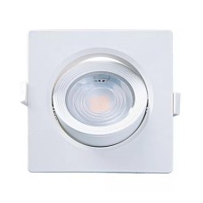 SPOT TASCHIBRA ALLTOP LED EMBUTIR QUADRADO 5W MR16 6500K