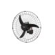 VENTILADOR DE PAREDE 60CM PRETO TRON 138,7W 220V VENTILADOR DE PAREDE 60CM PRETO TRON 138,7W 220V
