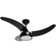 VENTILADOR DE TETO TRON BUZIOS MAX LED PRETO 3 PAS