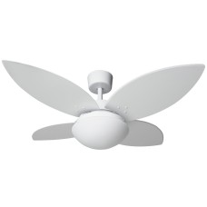 VENTILADOR DE TETO TRON CAPADOCIA BRANCO 4 PAS