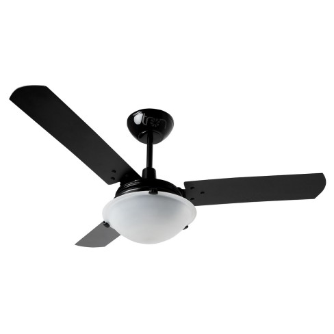 VENTILADOR DE TETO TRON CITRINO MAX LED 3 PAS PRETO 220V