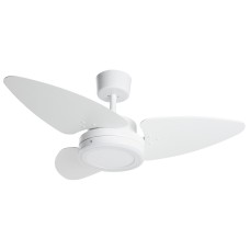 VENTILADOR DE TETO TRON GRAVANA LED BRANCO 3 PAS 220V