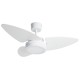 VENTILADOR DE TETO TRON GRAVANA LED BRANCO 3 PAS 220V