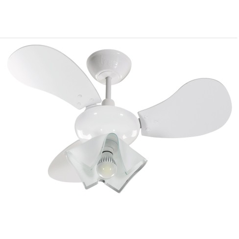 VENTILADOR DE TETO TRON GRECO BRANCO 3 PAS C/LUSTRE 220V