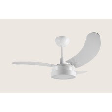 VENTILADOR TRON BUZIOS MAX LED BRANCO 3 PAS 220V