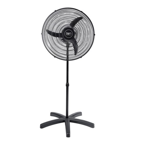 VENTILADOR TRON PEDESTAL 60CM PRETO 220V até 1,50m Altura.